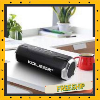 Loa bluetooth cầm tay koleer s218.loa công suất 10w bass cực mạnh - hỗ trợ thẻ nhớ/usb/aux/fm