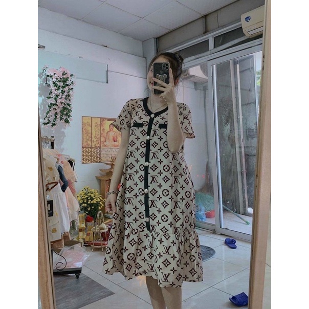 Váy Bầu Đẹp. Đầm Bầu Thu Đông Thiết Kế Dáng Đuôi Cá Dài Tay Và Ngắn Tay, Đính Ngọc ,Cổ Chữ V A106 Lin Store66