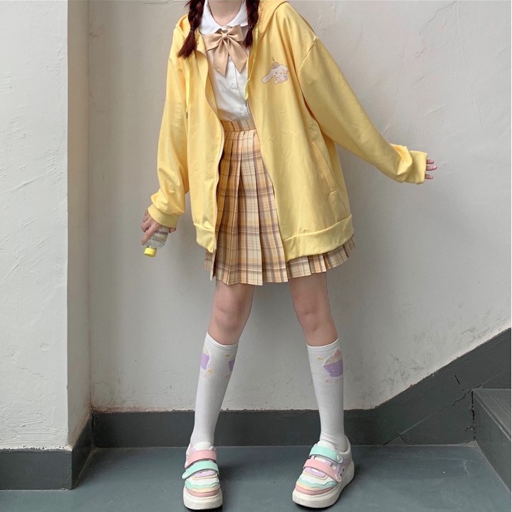 Áo khoác quảng châu hoạ tiết cute siêu rẻ [NHÀ CỦA MÉO STORE]
