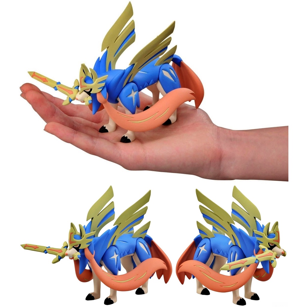 Mô hình Pokemon chính hãng Takara TOMY Moncolle Zacian & Zamazenta