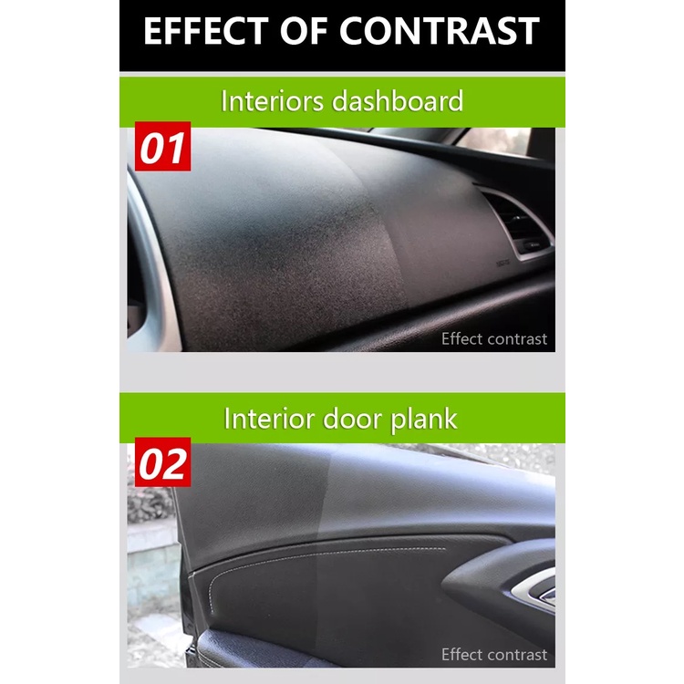 Dưỡng Nhựa Nhám - Xịt Bóng Ghế Da, Taplo, Nội Thất Ô tô Xe Máy - Phục Hồi Nhựa Nhám DSQ DB Polish