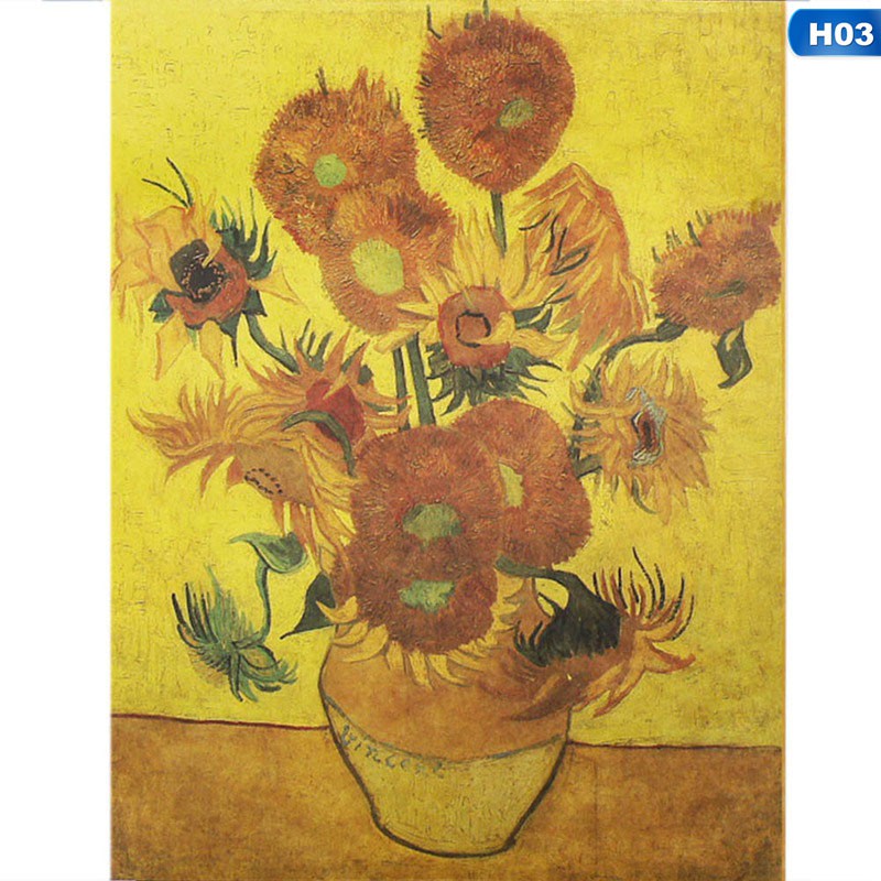 Tranh sơn dầu họa sĩ Van Gogh đẹp mắt