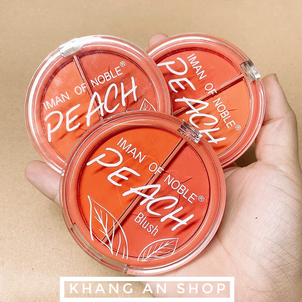 Phấn má 2 ô Iman Of Noble Peach Blush