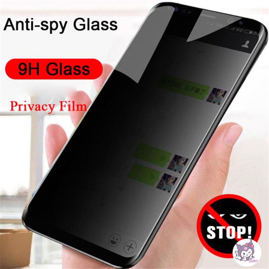 Kính cường lực chống nhìn trộm cho Redmi 10 9T 9 Redmi Note 11 10 9 9s 8 Pro Xiaomi Mi 11 Lite