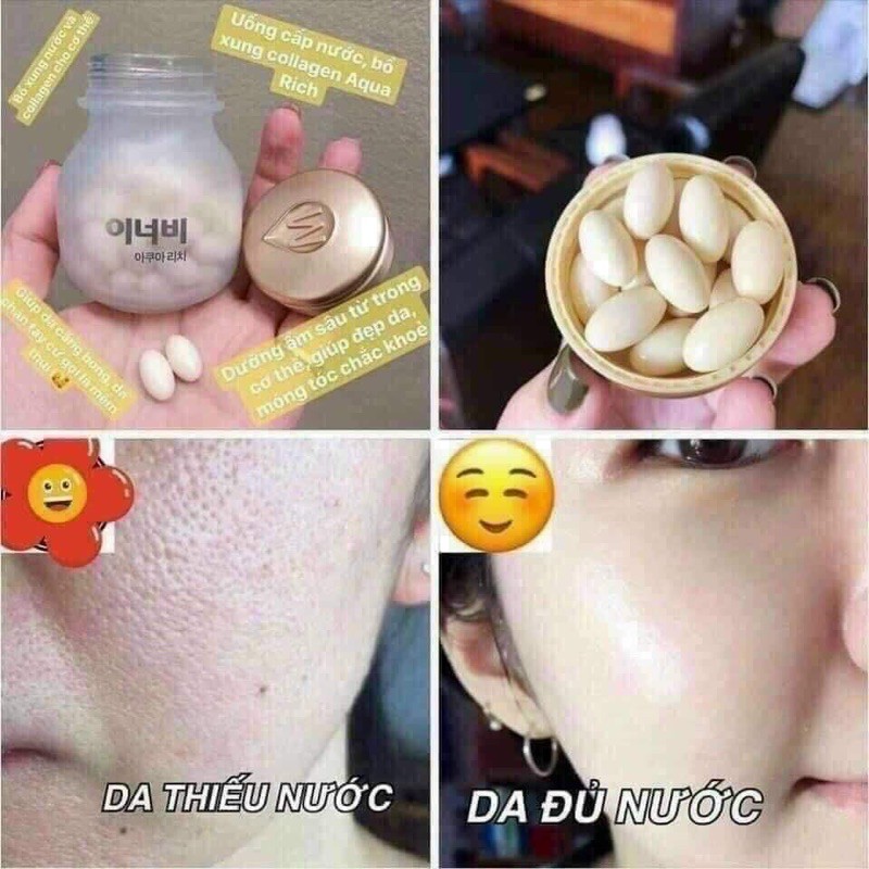 [ Mẫu mới 2020] VIÊN CẤP NƯỚC 𝐈𝐍𝐍𝐄𝐑𝐁 𝐀𝐐𝐔𝐀 𝐑𝐈𝐂𝐇 𝐃𝐎𝐔𝐁𝐋𝐄 𝐔𝐏 70 VIÊN | BigBuy360 - bigbuy360.vn