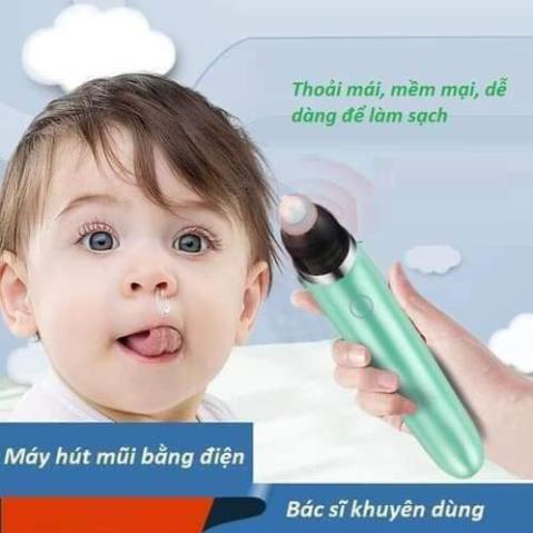 Máy hút mũi tự động cho bé điện tử cầm tay thông minh Little bees 5 cấp độ hút ( tuyển khách sỉ)