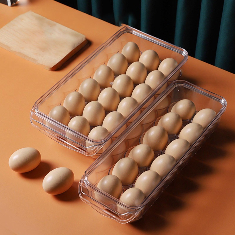 Hộp Đựng Trứng 12 / 14 / 18 Ngăn Có Nắp Đậy Tiện Dụng