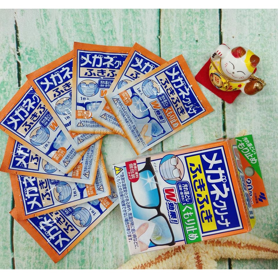 Giấy lau kính chuyên dụng Kobayashi 20 miếng