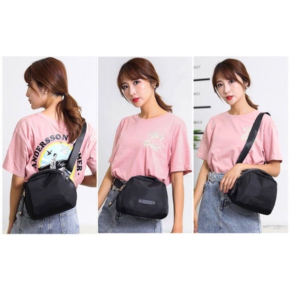 Túi Đeo Chéo Nữ Màu Đen Sang Trọng Thời Trang 2022