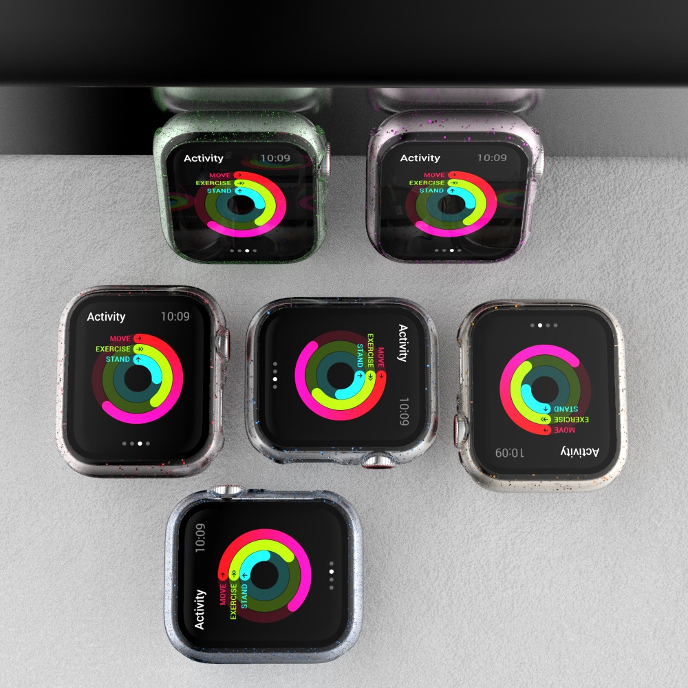 Ốp Pc Bảo Vệ Mặt Đồng Hồ Thông Minh Apple Watch Series 6 / Se / 5 / 4 / 3 / 2 / 1 Iwatch 38mm 42mm 40mm 44mm