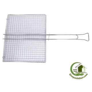 Vỉ Nướng Hộp 100% Inox Cao Cấp Chống Gỉ  (23cm x 26cm)