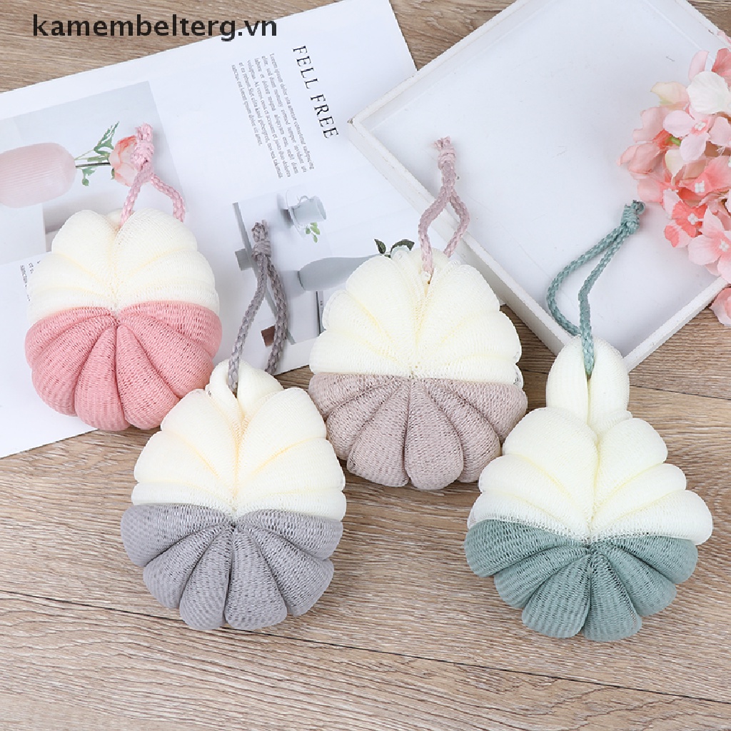 1 Bông Tắm Bằng Xơ Mướp PE Siêu Mềm Tẩy Tế Bào Chết Tiện Dụng