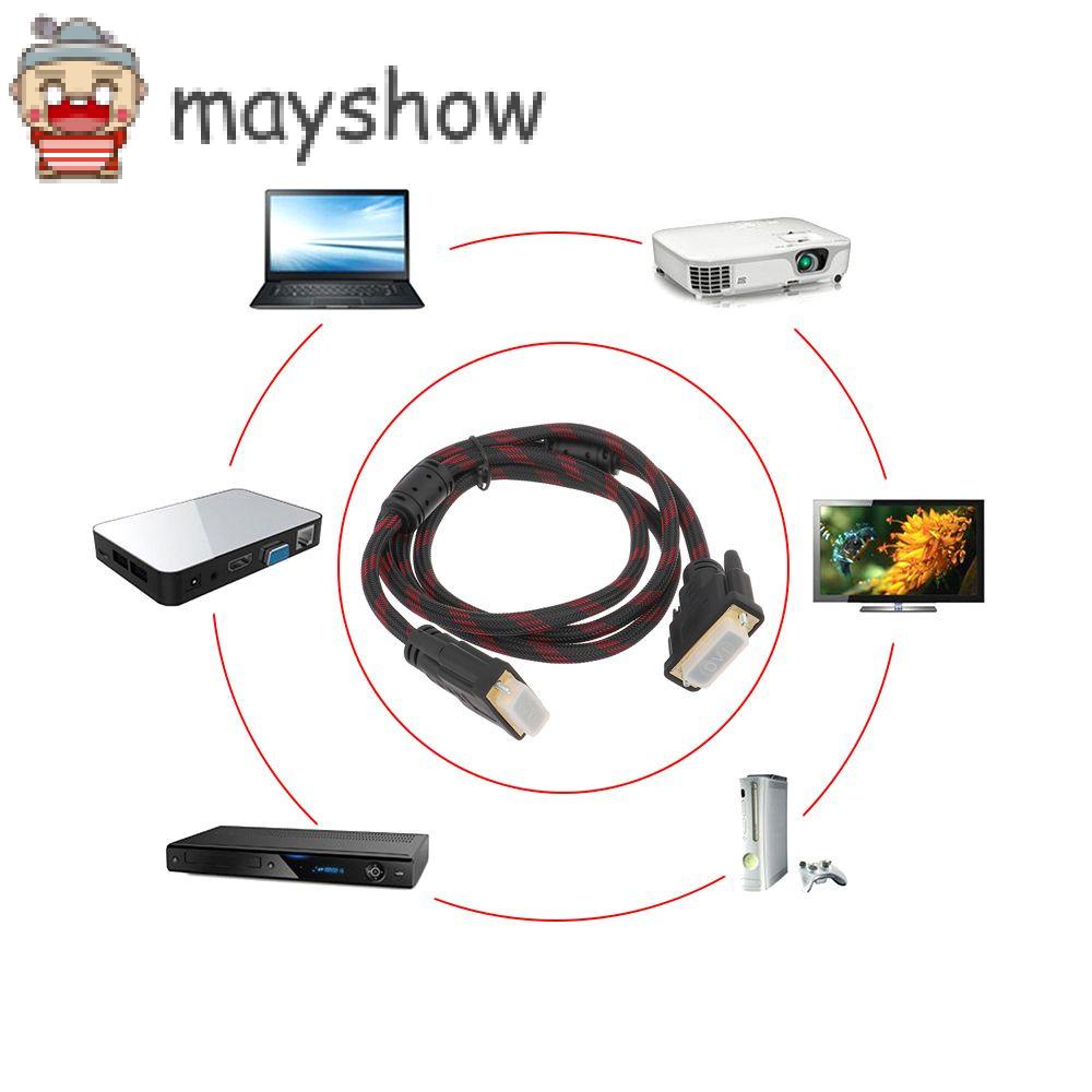 Cáp Chuyển Đổi Hdtv Dvi-D 25 Pin (24 + 1 Pin) Dvi Sang Dvi Tốc Độ Cao 1.5 M