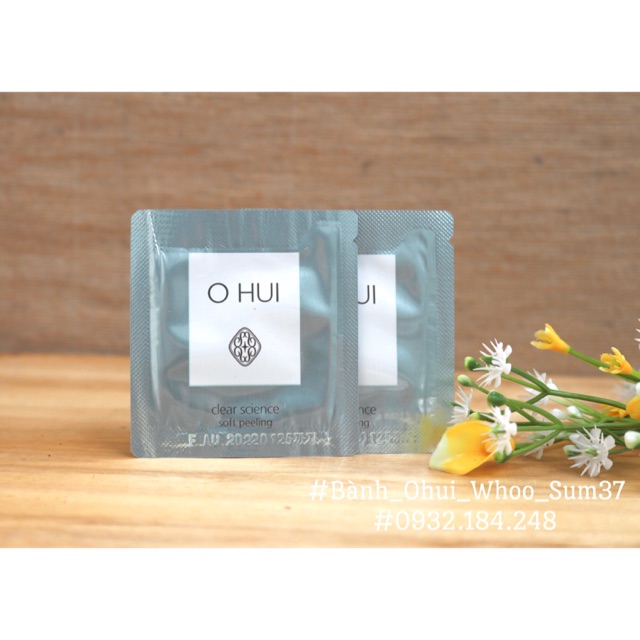 Sample Tẩy Tế Bào Chết Ohui Clear Science Soft Peeling 1Ml