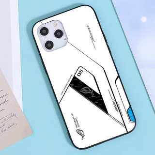 Ốp lưng kính cường lực iphone 12 pro max - rog gaming