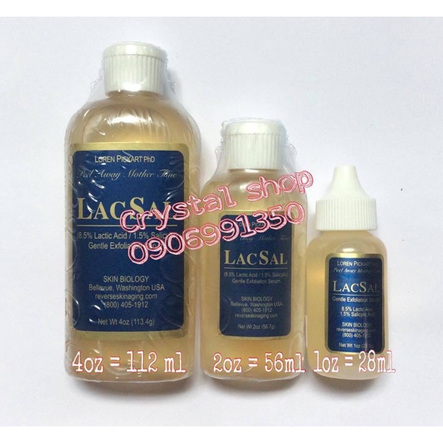 Tẩy da chết Lacsal serum Skin biology