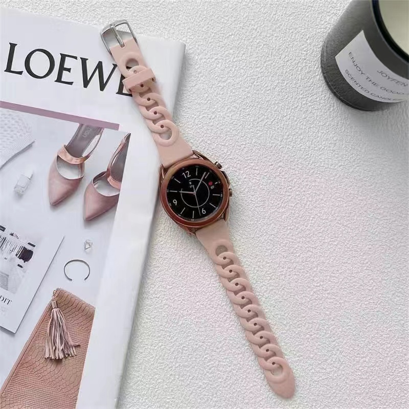 Dây Đồng Hồ Đeo Tay Silicon 20mm 22mm 46mm 2 Gear Dành Cho Samsung Galaxy Watch 4 3 41mm 45mm S3 42mm 46mm