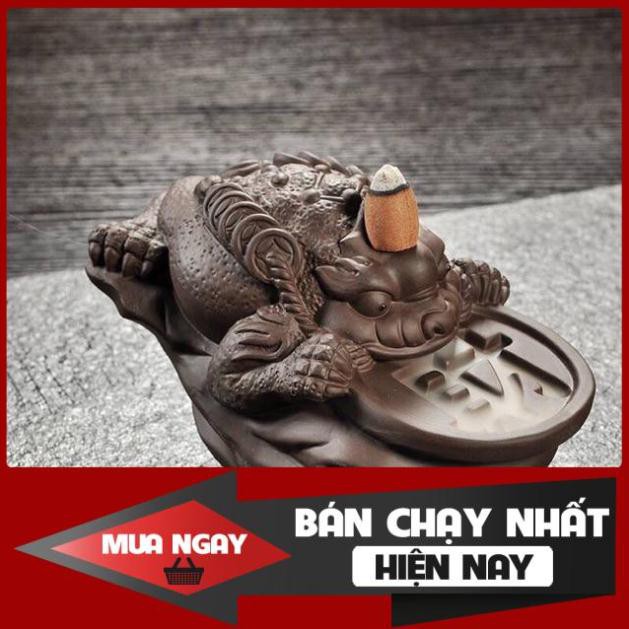 [SP BÁN CHẠY] Thác khói thiềm thừ - Cóc ngậm tài tặng 5 nụ