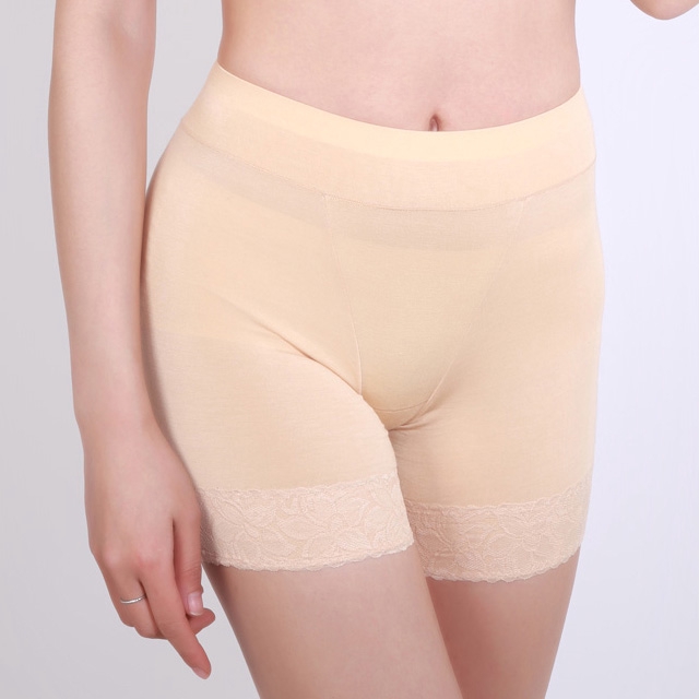 Quần An Toàn Cotton Phối Ren Xinh Xắn Dành Cho Nữ / Dưới 200kg | BigBuy360 - bigbuy360.vn