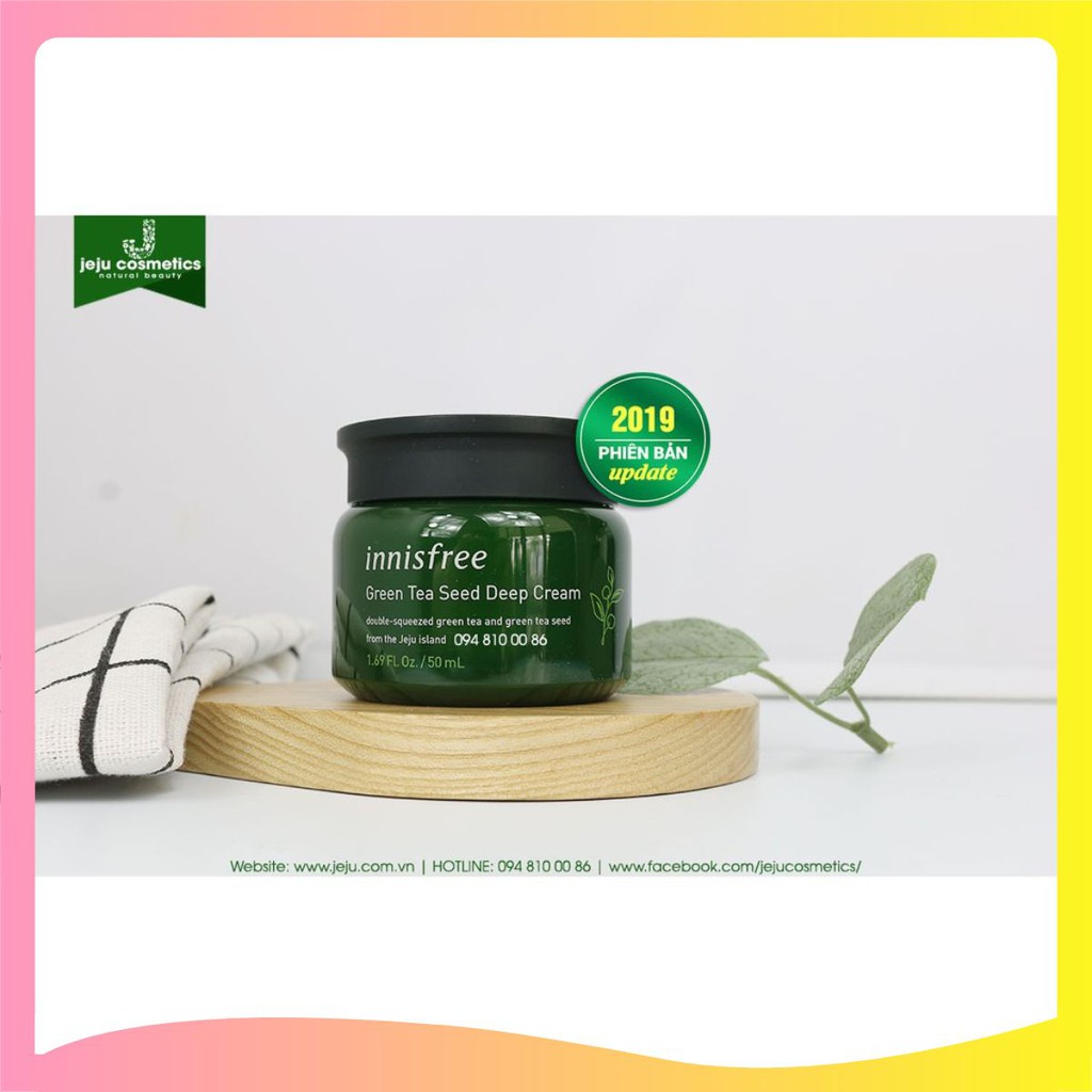 KEM DƯỠNG ẨM Chiết Xuất Mầm Trà Xanh Innisfree Green Tea Seed C 50ML CHUẨN HÀN | BigBuy360 - bigbuy360.vn