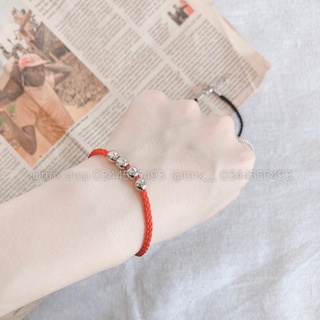 Vòng tay hạt bạc cao cấp ⚡FREESHIP⚡