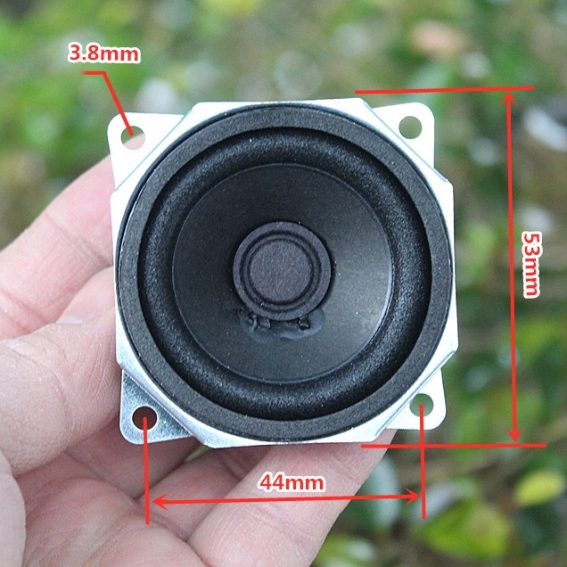 Củ loa toàn dải 2 inch 4R 5W từ kép dùng chế loa bluetooth