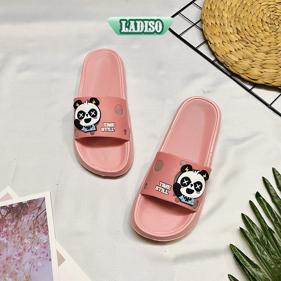 Dép nữ quai ngang hình gấy siêu dễ thương chất liệu cao cấp siêu nhẹ cực kì êm chân LADISO TT401