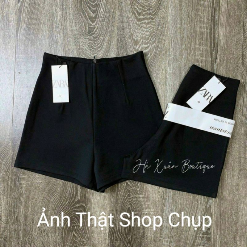 Quần Short Nữ Cạp Cao Khoá Kéo Mặc Siêu Tôn Dáng 🥰 Quần Sooc Vải Cạp cao Siêu Tôn Dáng | BigBuy360 - bigbuy360.vn