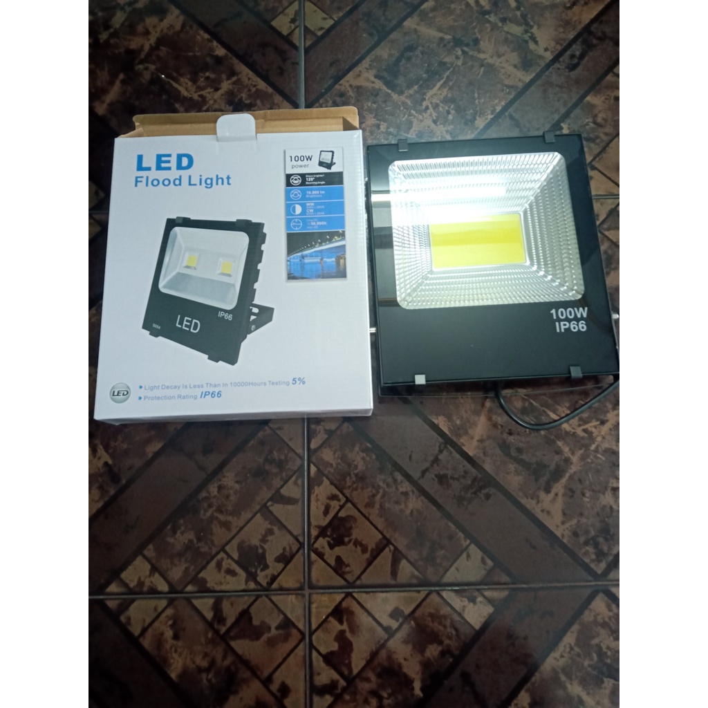 Đèn Pha Led 100W 150W 200W IP66 CHIP COB 5054., siêu sáng, bảo hành 1 năm