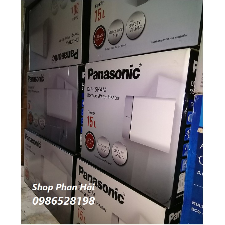 Bình nước nóng 15L - Máy nước nóng gián tiếp Panasonic chính hãng