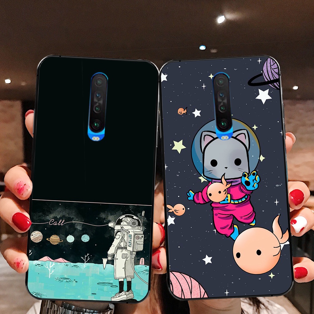 Ốp lưng Xiaomi Mi 9T- Redmi K20 -Redmi K20 Pro -Redmi K30 đẹp rẻ mẫu phi hành gia vũ trụ cute đáng yêu