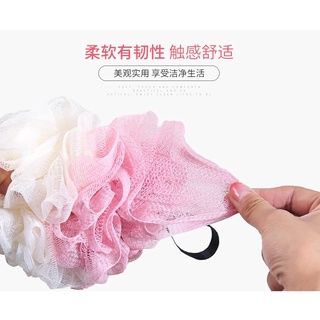 Bông tắm tròn phối 2 màu Venus