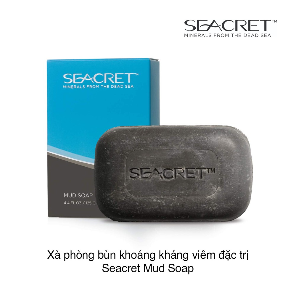 XÀ PHÒNG/ XÀ BÔNG BÙN KHOÁNG (SEACRET MUD SOAP)