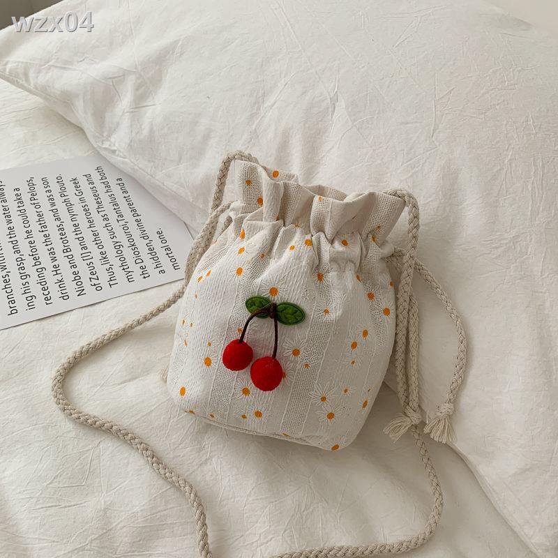 Túi nhỏ nhắn mùa hè nữ Wild ins Sen văn học dệt đeo vai