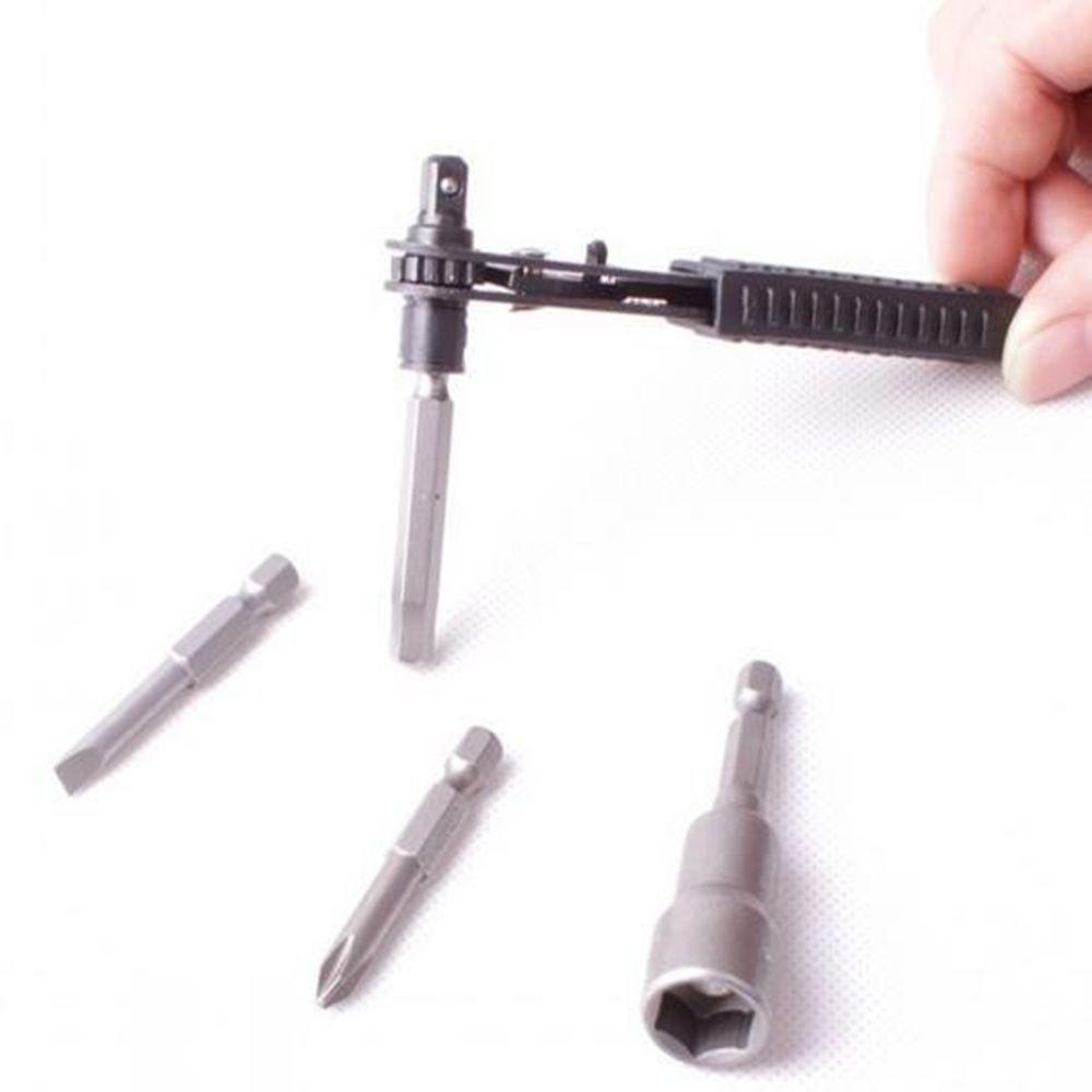 Cờ Lê Cầm Tay Linh Hoạt Màu Đen 6.35mm Tiện Dụng