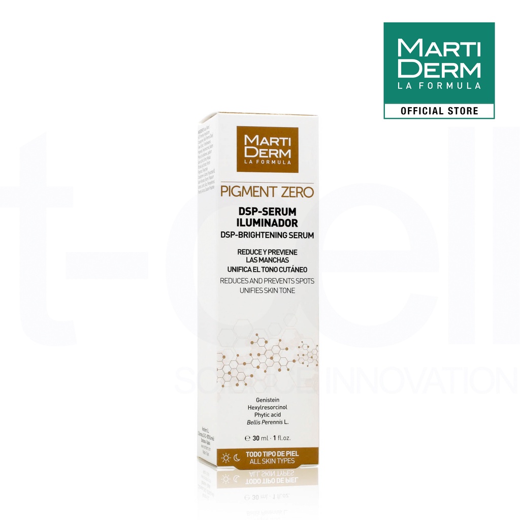 Tinh Chất Làm Sáng Da, Mờ Thâm, Duy Trì Sau Điều Trị Hydroquinone - MartiDerm Pigment Zero DSP Serum Illuminator (30ml)