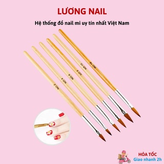 Cọ đắp hoa bột số 2 loại thường đầu dẹt