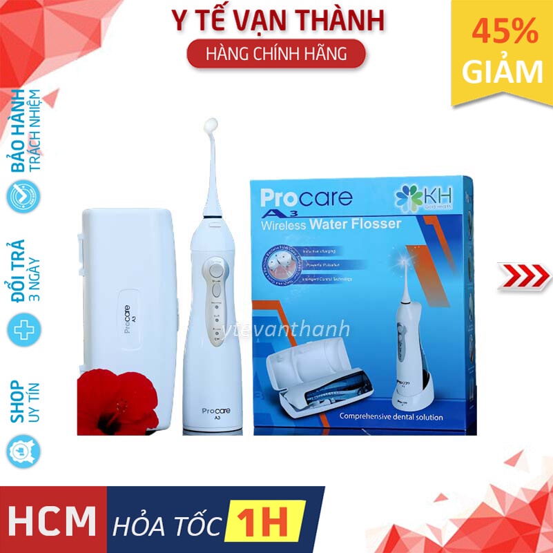 ✅ Máy Tăm Nước Procare A3 (Chính hãng Đức) (Bảo Hành 1 Năm) -VT0583