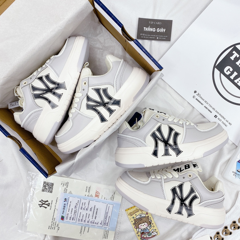 Giày Thể Thao Nam Nữ Ngô Thắng MIB Liner Nhẹ Màu Kem