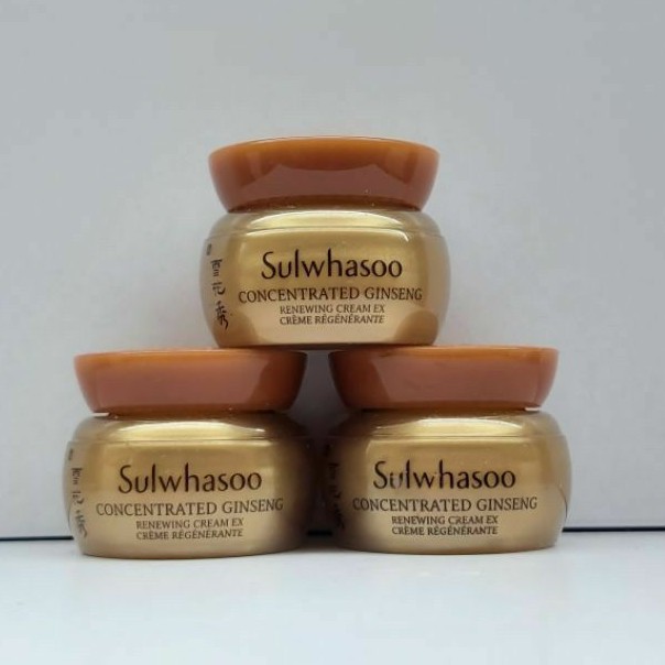 Kem tái tạo da từ nhân sâm cô đặc Sulwhasoo Concentrated Ginseng Renewing Cream ex 5ml