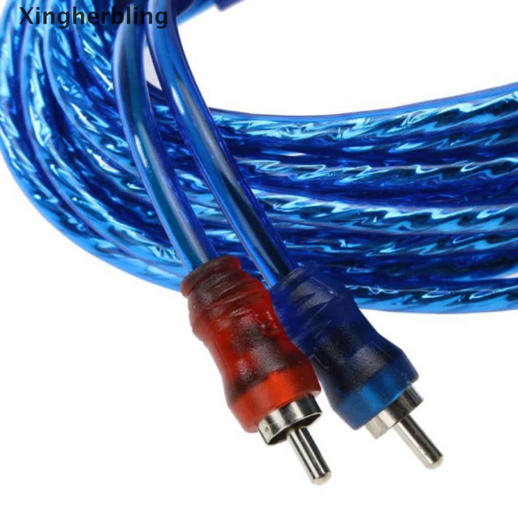 Dây Cáp Âm Thanh Khuếch Đại RCA 4.5M Cho Xe Hơi