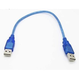 Combo 3 Sợi Cáp USB 2.0 từ đầu đực đến đầu đực dài 30 cm