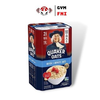 Yến Mạch QUAKER Oats Cán Dẹt Và Cán Mỏng Ăn Kiêng Giảm Cân Tự Nhiên 10LBS