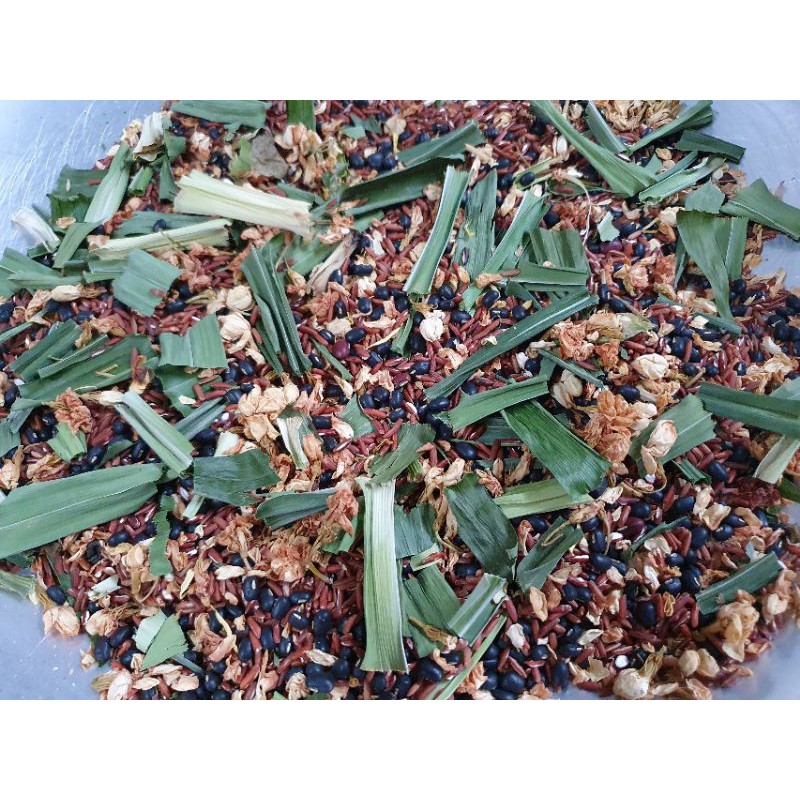 [Mã 267FMCGSALE giảm 8% đơn 500K] 1 Ký Trà Gạo Lứt, Đậu Đen Xanh Lòng, Hoa Nhài, Xạ Đen, Lá Sen, Lá Dứa