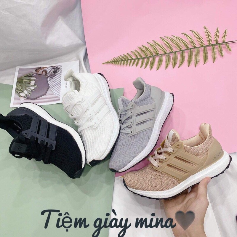 Giày ultra boost 4.0 . Giày thể thao adidas ultra buộc dây kèm hộp