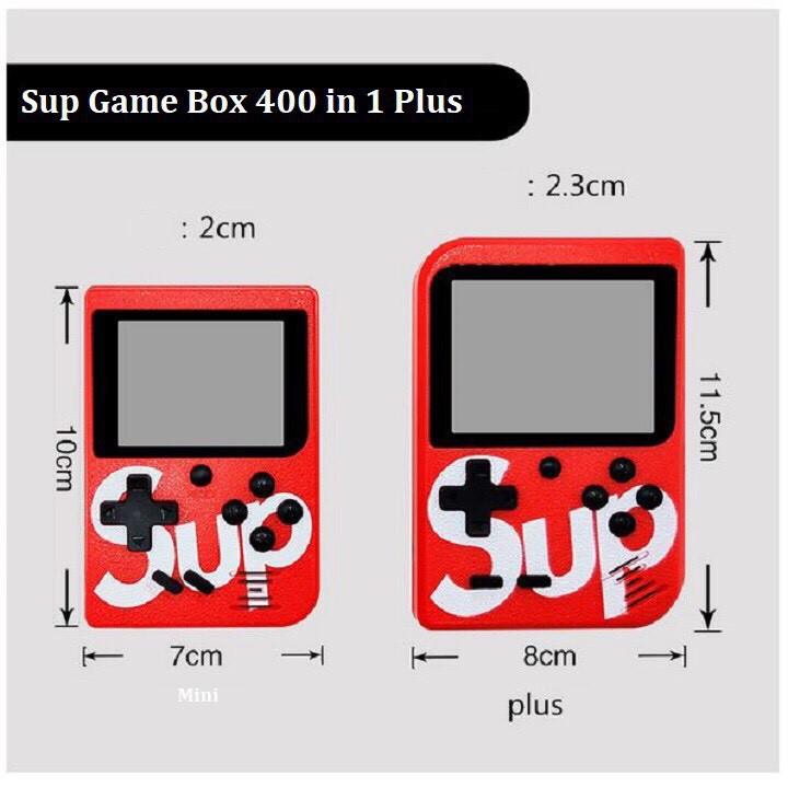 [GAME 400 HOT ] MÁY CHƠI GAME 4 NÚT CẦM TAY SUP GAME BOX 400 IN 1 PLUS