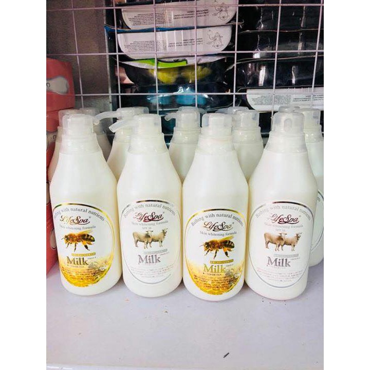 Sữa tắm Life Spa milk Thái Lan