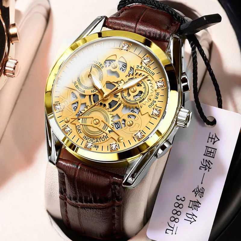 Đồng Hồ Cơ Tự Động Chống Thấm Nước Thời Trang Cho Nam