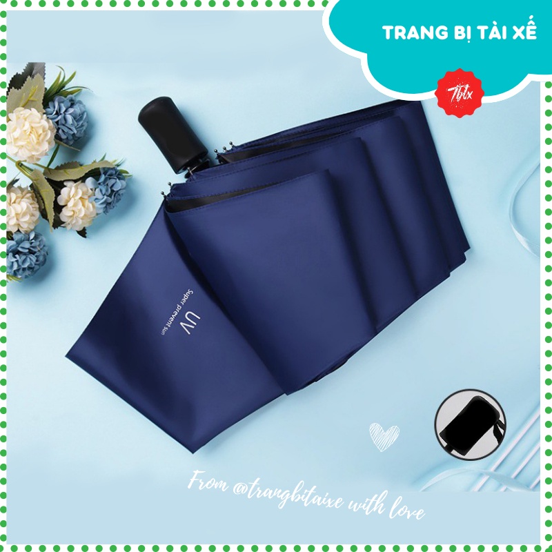Ô che mưa ô tô, ô che nắng ngoài trời tốt cho các bác tài xế lúc xuống xe ô dù gấp gọn bỏ túi chống tia UV 2 lớp.