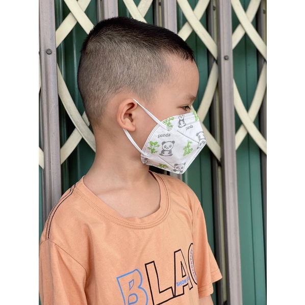 Khẩu trang Kisd Bé N95 Tuấn minh Combo 50 chiếc *Freeship* 5lớp kháng khuẩn cao dành cho bé khi nhập học